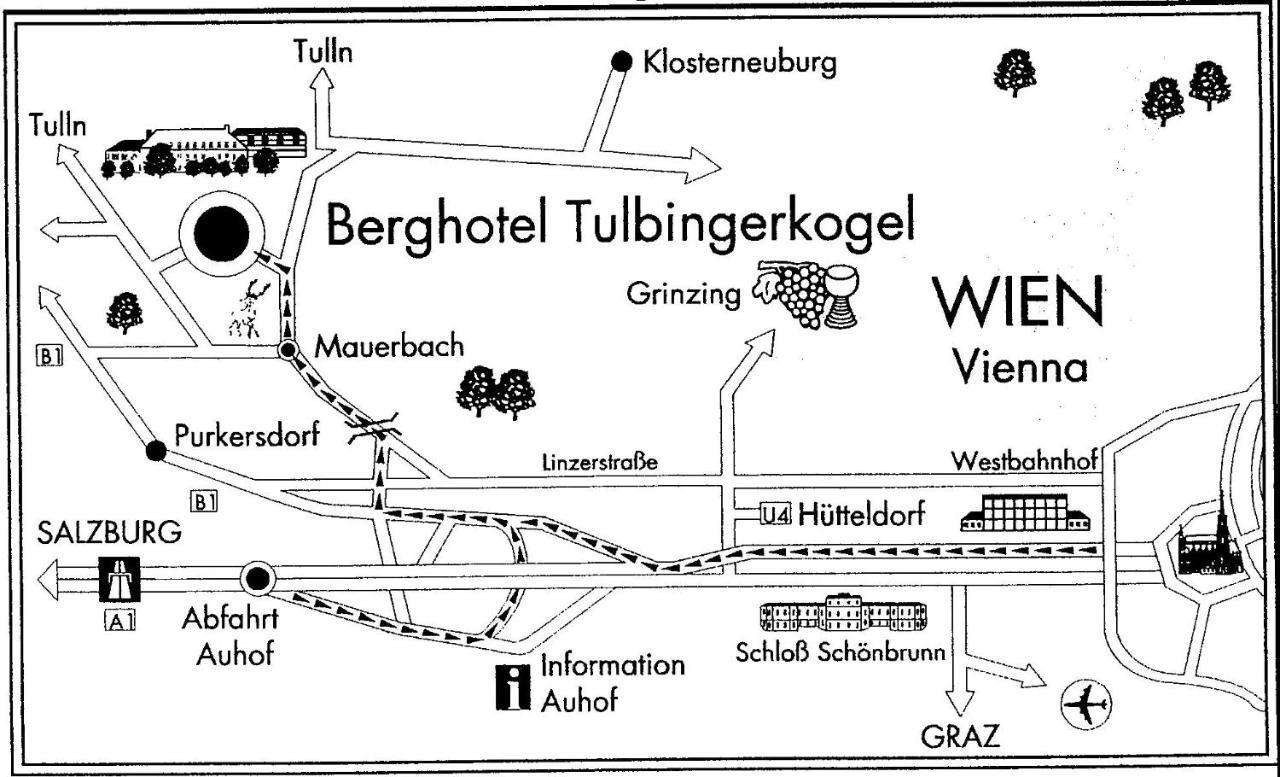 Berghotel Tulbingerkogel Mauerbach Bagian luar foto